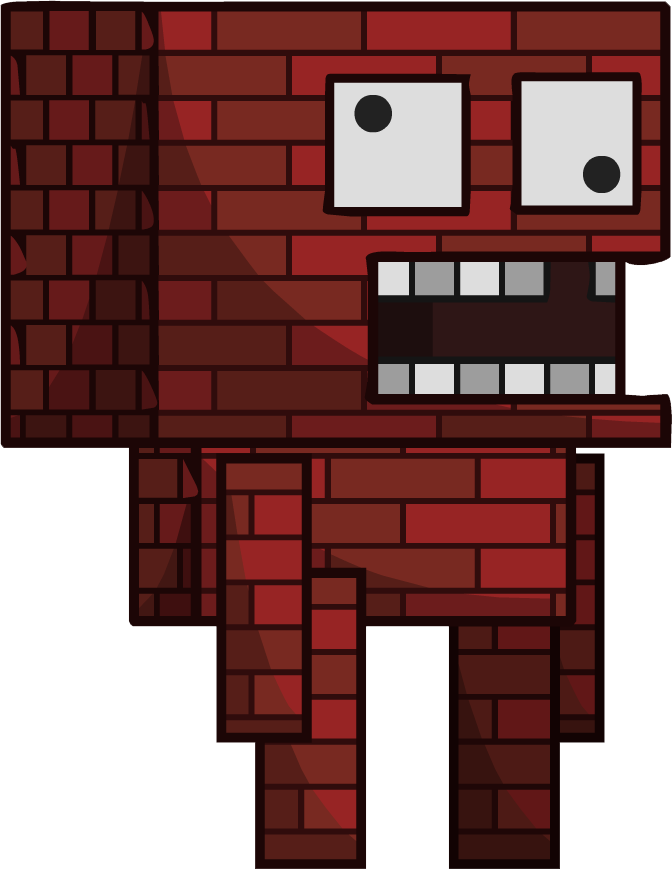 Brick Monster - Helmet Heroes Brick Monster (672x869), Png Download
