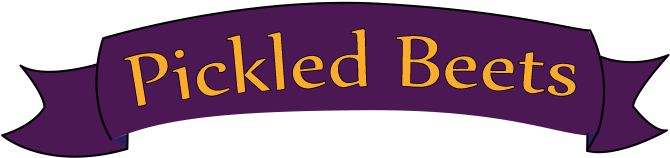 Pickledbeets-ribbon Banner - Graphic Design (833x271), Png Download