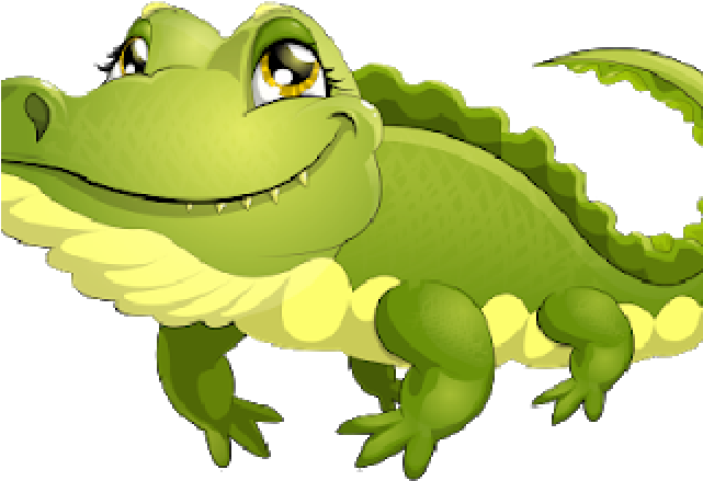Albixon Samolepka Krokodýl - Malá (640x480), Png Download