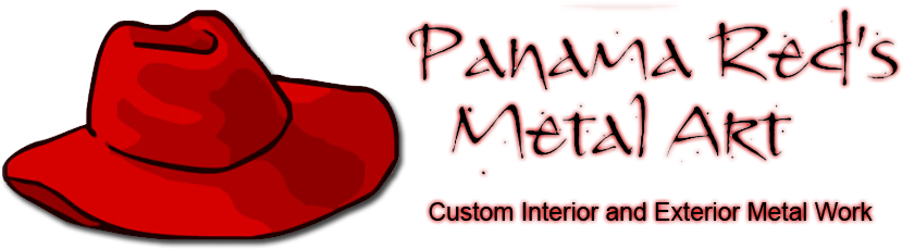 Panama Red's Metal Art - Art (849x260), Png Download