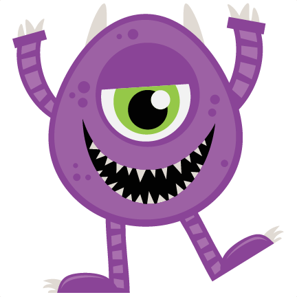 Halloween Monster Svg Scrapbook Cut File Cute Clipart (432x432), Png Download