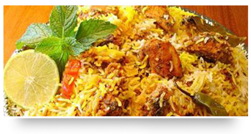 Fire Fresh Opening In Lahore Pakistan - Hyderabadi Biryani Plate (500x267), Png Download