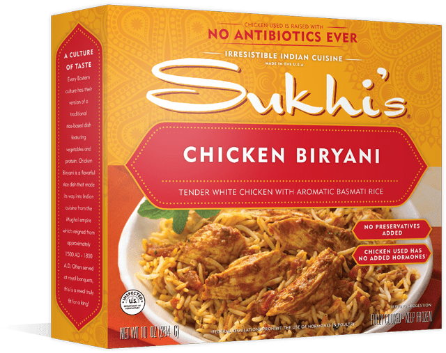Sukhi's Chicken Samosas - 7 Oz Box (640x507), Png Download