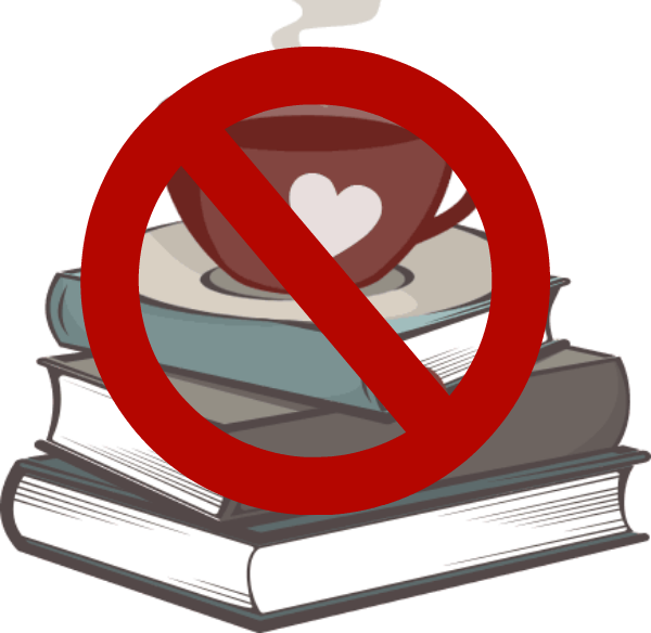 Searching Images For Your Website Don't Steal Them - Stack Of Books Black (600x584), Png Download