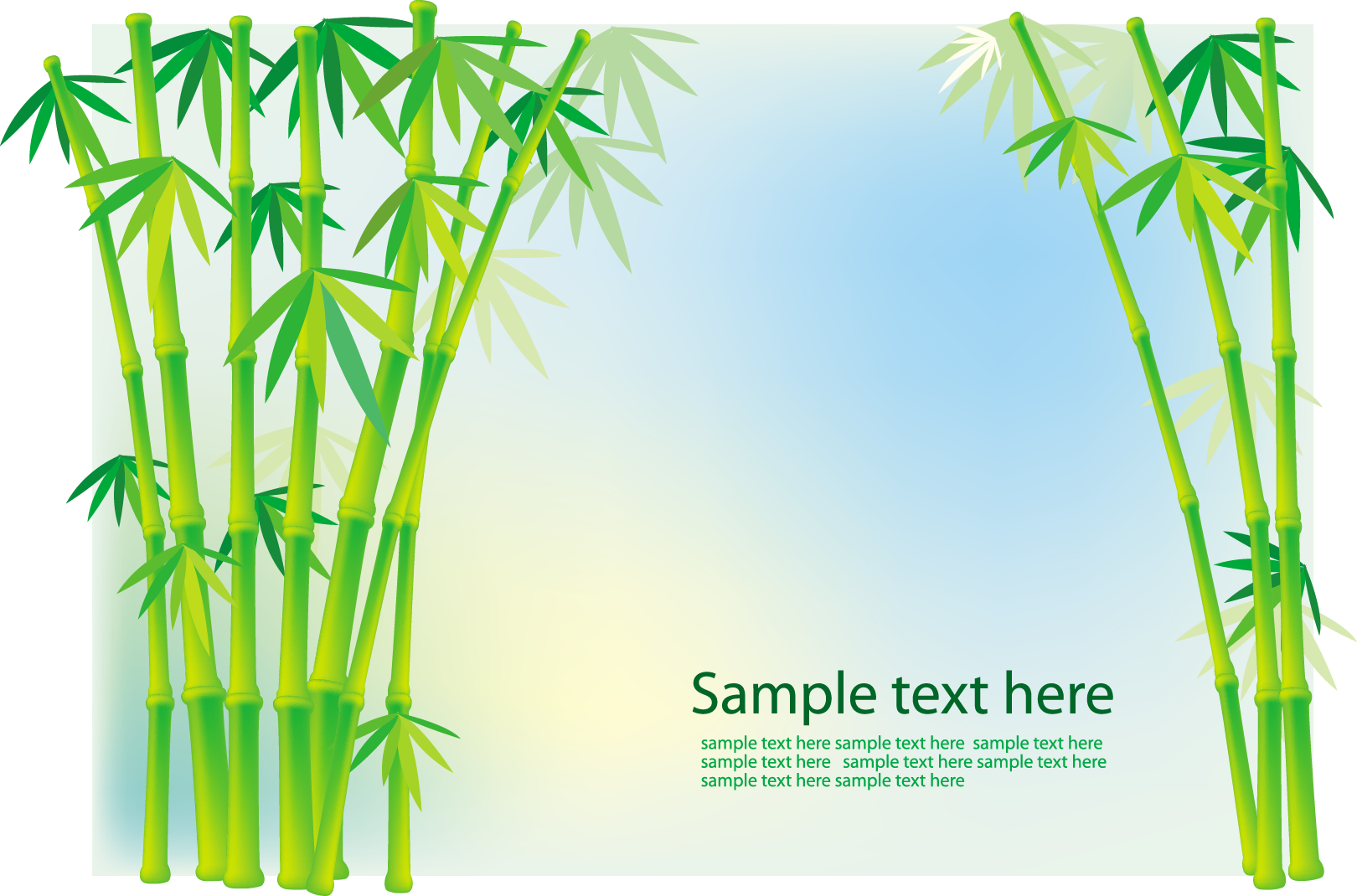 Bamboo And Grass Plant Vector - Anh Nen Cay Tre (1620x1070), Png Download