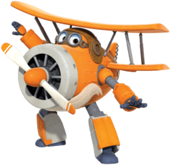 Grand Albert Plane - Super Wings All Characters (400x400), Png Download