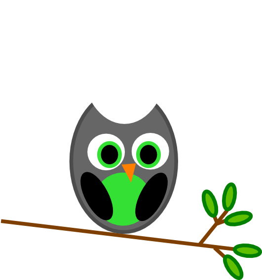 Clipart Info - Owl Clip Art (600x568), Png Download