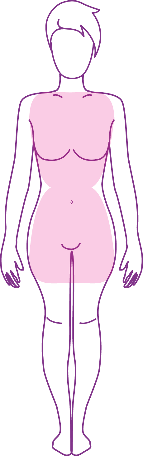 Sin Embargo, La Cintura Es Más Estrecha Que Los Hombros - Woman (459x1463), Png Download