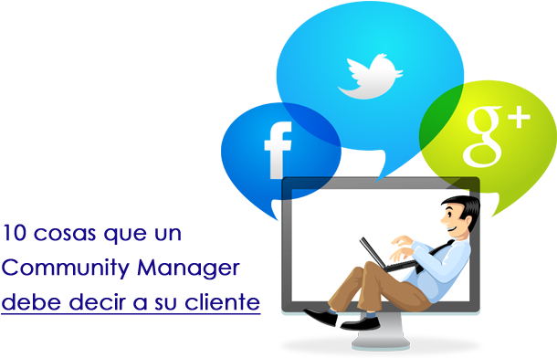 10 Cosas Que Un Community Manager Debe Decir A Su Cliente - Community Manager Imagen Transparente (640x428), Png Download