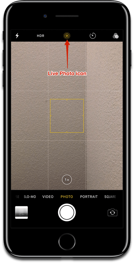 Taking A Long Exposure Live Photo With The Iphone's - Smartphone (520x1024), Png Download