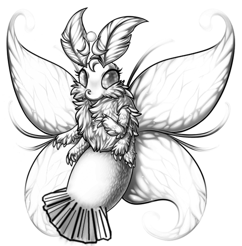 Lunemara - Hummingbird Moth - Internet Forum (500x500), Png Download