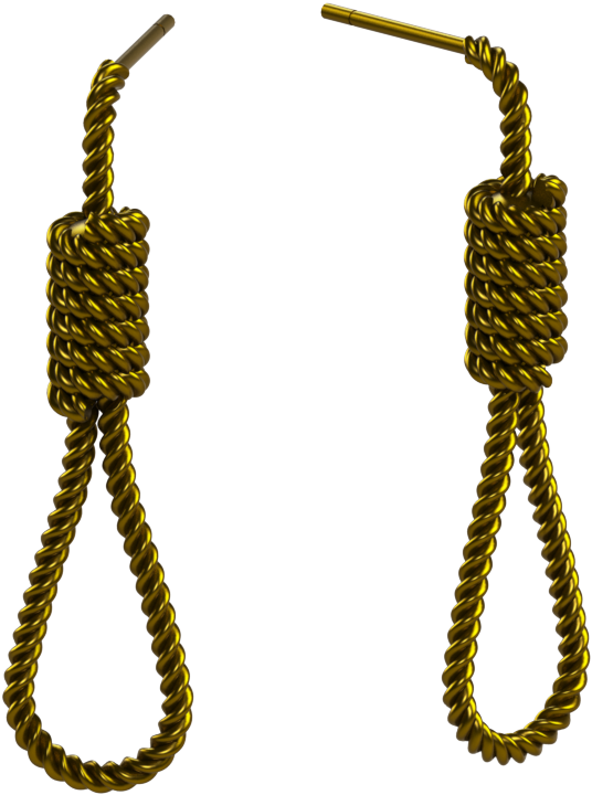 Halloween Hanging Rope Earrings - Halloween Hanging Rope (1024x768), Png Download