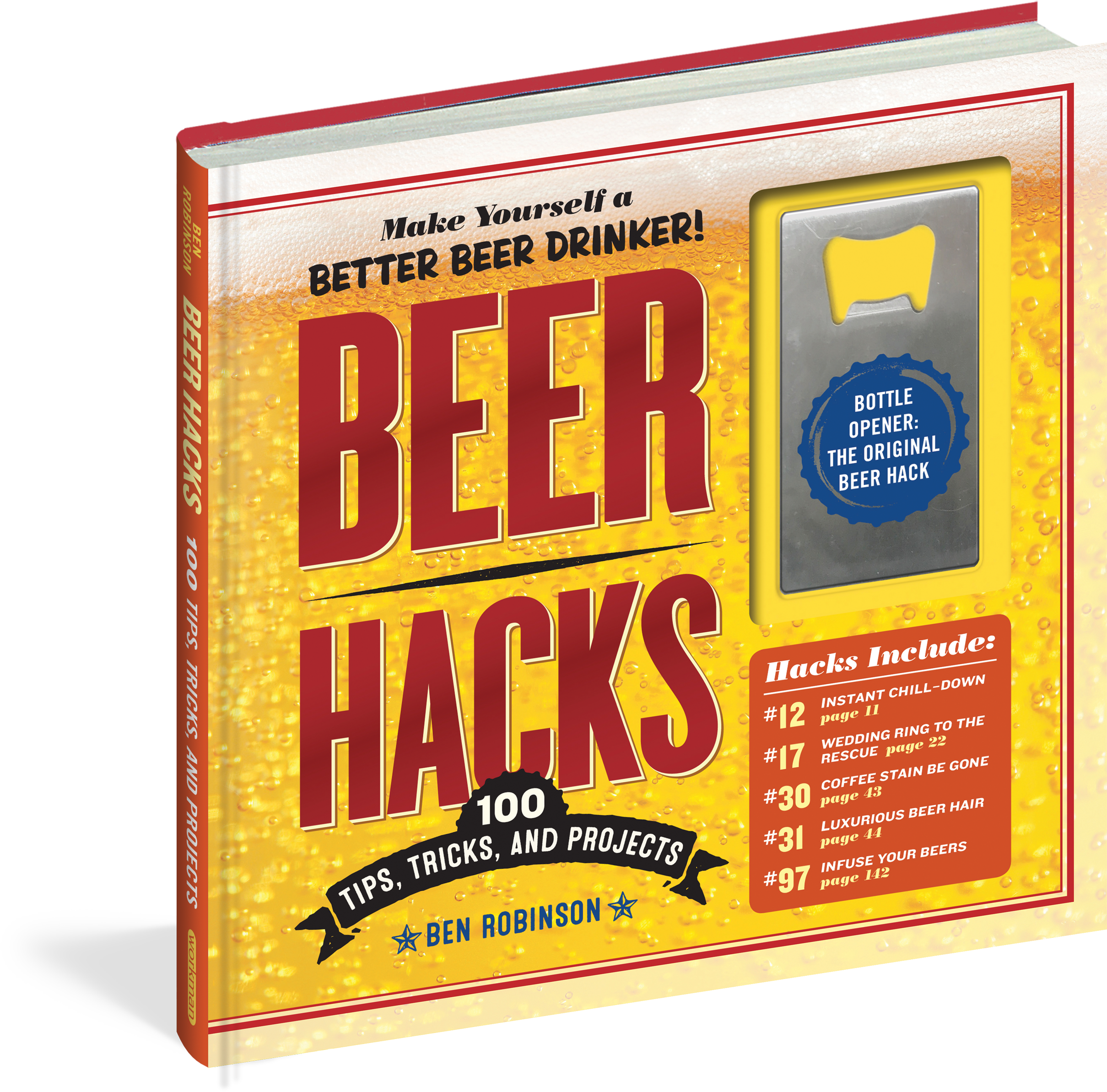Cover - Beer Hacks: 100 Tips, Tricks, And Projects (2550x2400), Png Download
