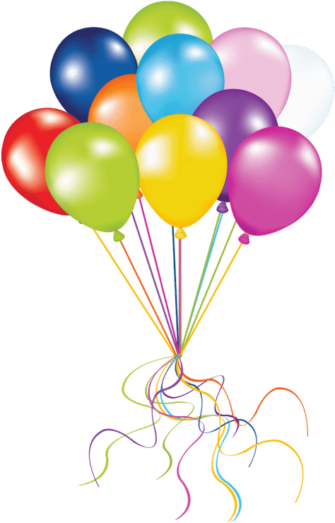 Free Png Grape Of Balloons Png Images Transparent - Balloons Png (480x746), Png Download