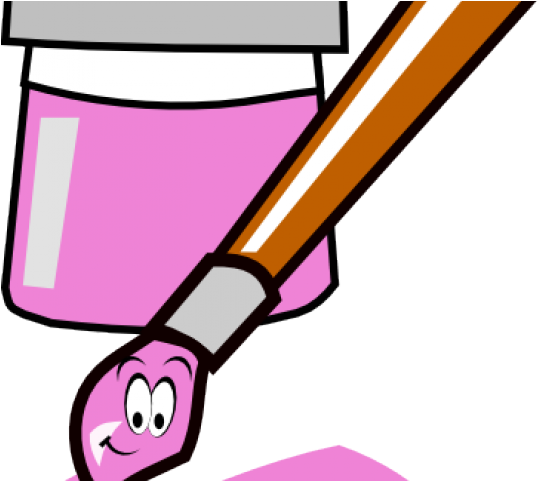 Cliparts Pink Paint - Ink Clipart (640x480), Png Download