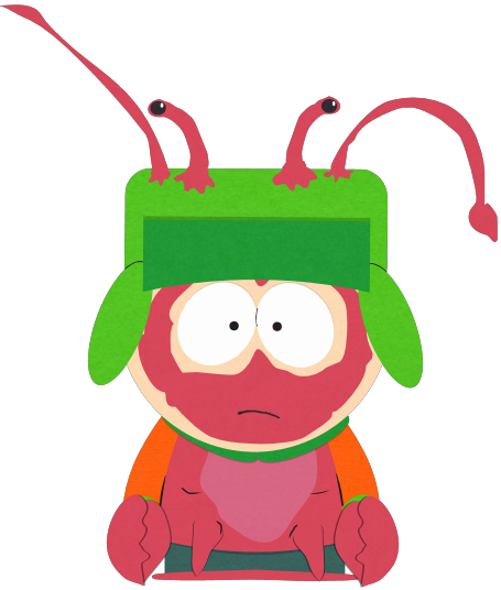Alter Egos Kyle Crab Person Kyle - South Park Crab Kyle (455x536), Png Download