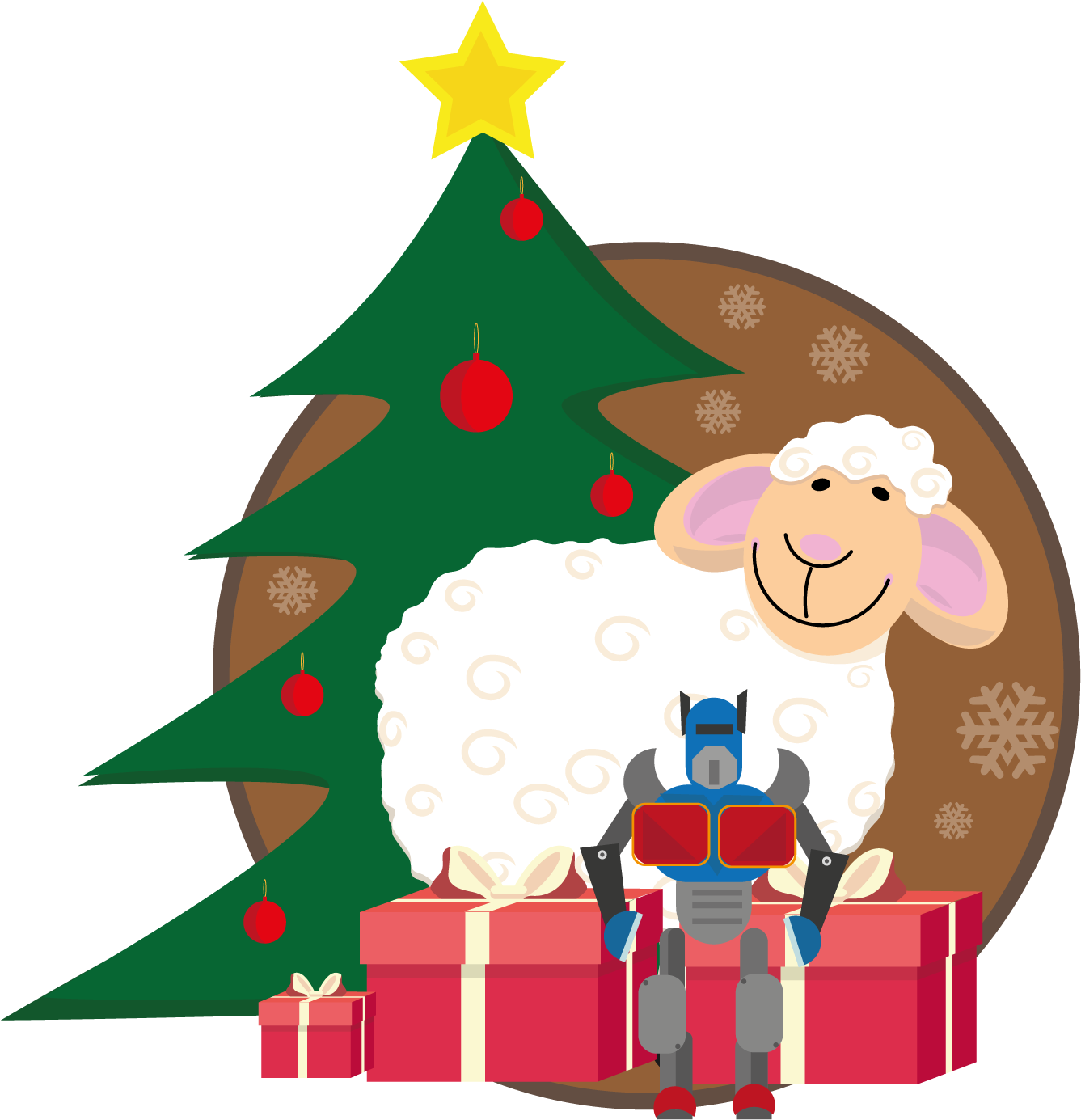 Share This Story - Christmas Tree (1440x1459), Png Download