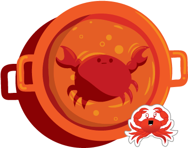Crab Tokens (401x322), Png Download