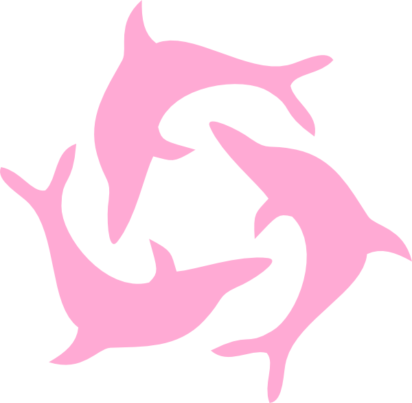 Pink Dolphin Clipart - Flag Of Anguilla (600x586), Png Download