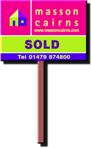 Sold Banner Shadow - Sign (315x510), Png Download