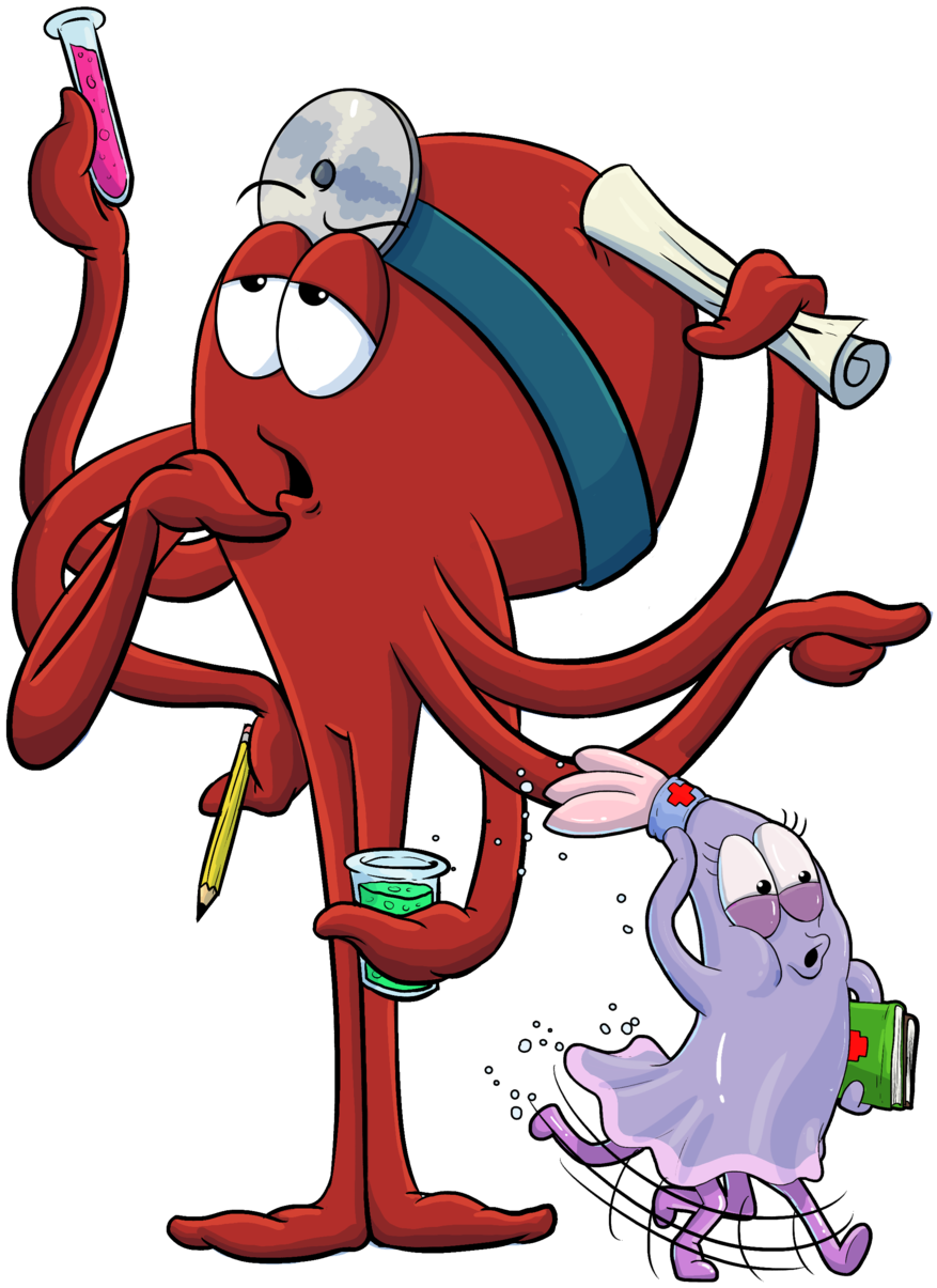 Doctopus - Nursing (1000x1250), Png Download