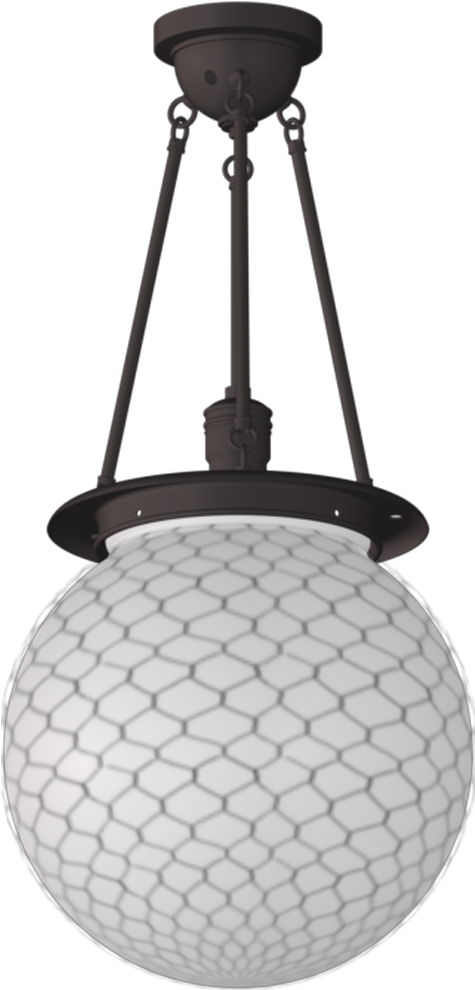 Hood Classic Globe Pendant For Laundry Rm ,14" Diam - Ceiling Fixture (936x990), Png Download