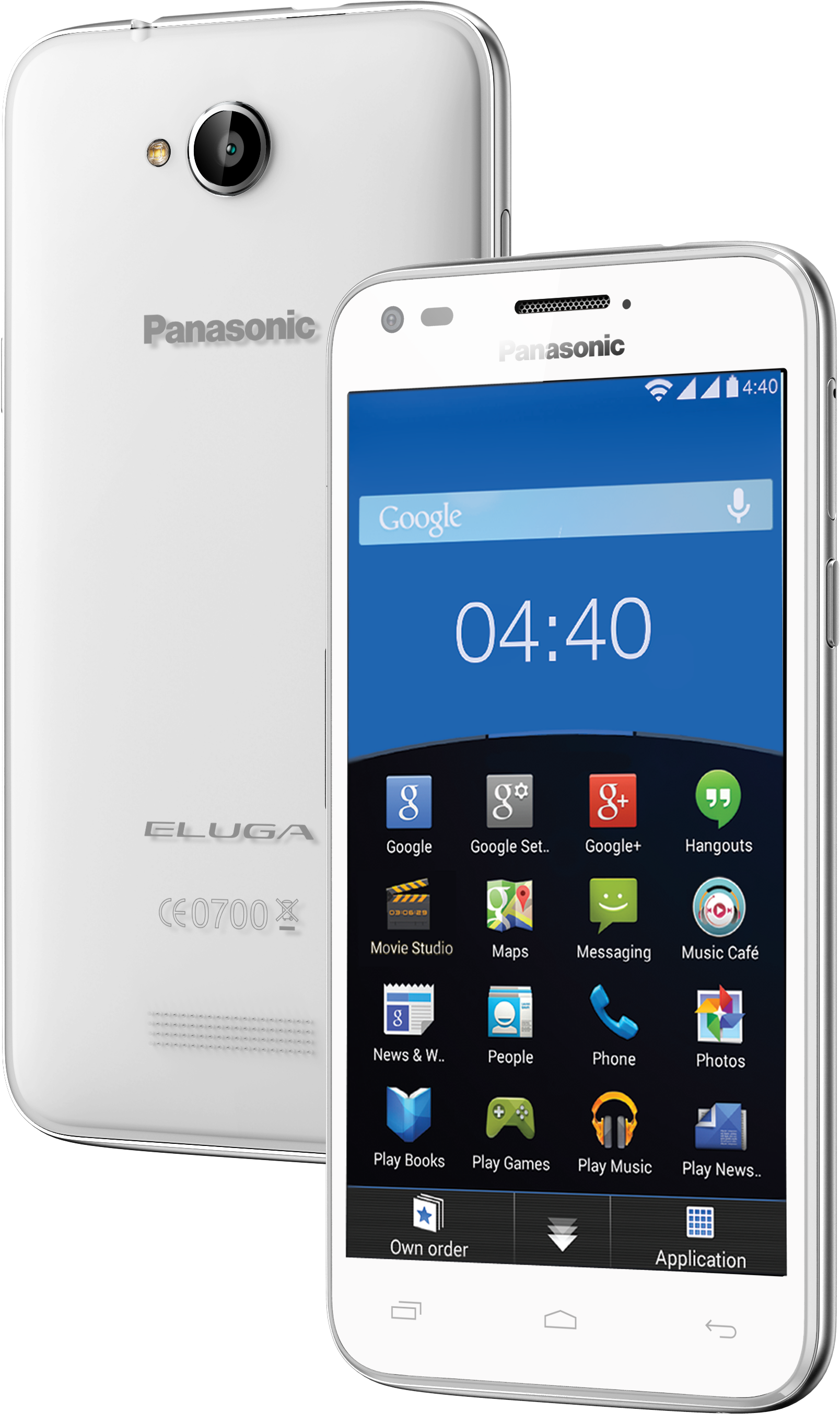 Eluga S Mini-2 - Panasonic Eluga A White (1861x2872), Png Download