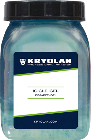 Ice Gel Has An Slightly Iridescent Blue Colour That - Kryolan Icicle Gel (313x450), Png Download
