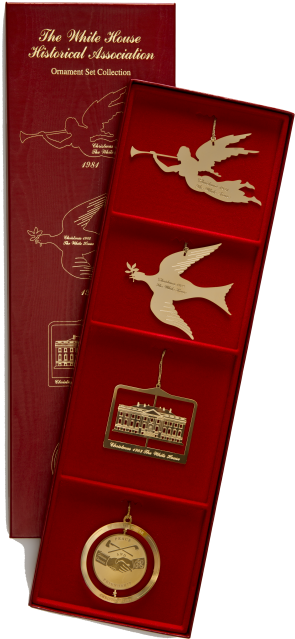 1981 To 1984 White House Christmas Ornaments, Sold - White House Christmas Ornament 1981 (700x700), Png Download