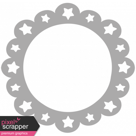 Scalloped Star Frame Shape Template - Pip Studio Logo (456x456), Png Download