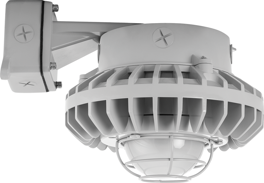 Hazled 42w Cool Led Wall Bracket With Frosted Globe - Rab Lighting Hazbled42f-g Hazled 42w Cool Led Wall (900x625), Png Download