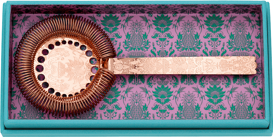 Copper Hawthorn Strainer Gift Box (1000x1000), Png Download