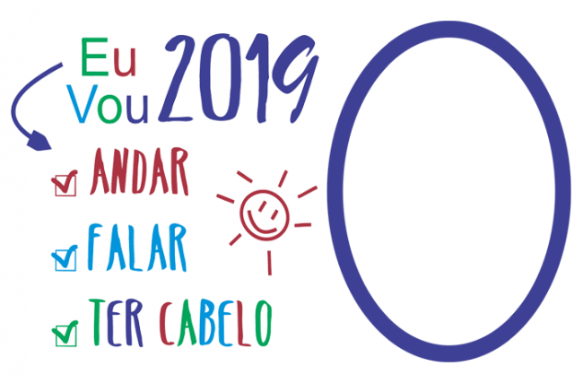 Andar Falar E Ter Cabelo Em 2019 Moldura - 2017 (650x427), Png Download