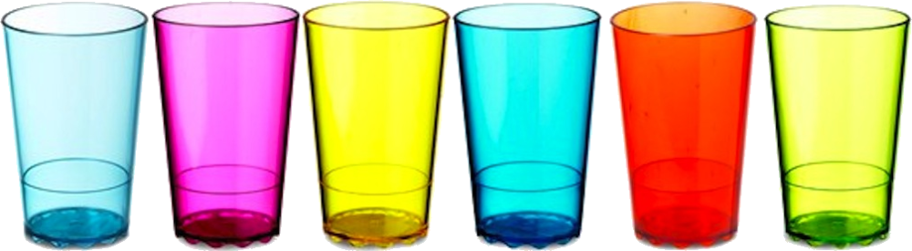 Shot Glasses - Mepal Wave 200 Ml Glas Kleur (1000x275), Png Download