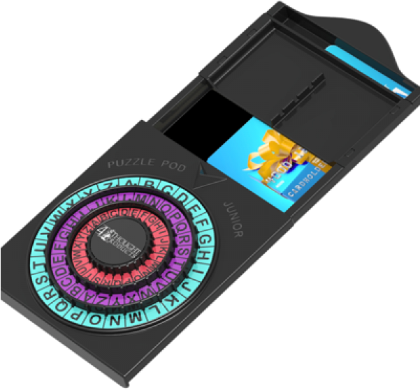 Puzzle Pod Junior Secret Puzzle Gift Box - Puzzle Pod Junior - Gift Card Or Money Puzzle (600x600), Png Download