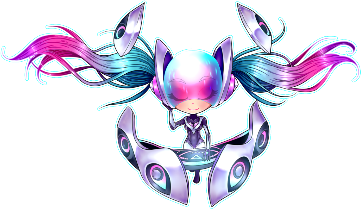 Report Abuse - League Of Legends Chibi Sona (1280x800), Png Download