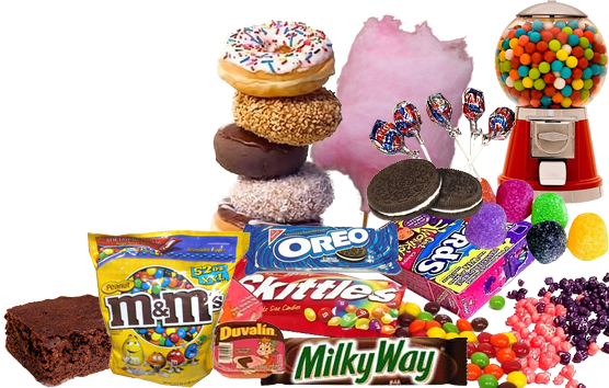 Dulces Y Golosinas - Ampa C.e.i.p. La Espiga (556x354), Png Download