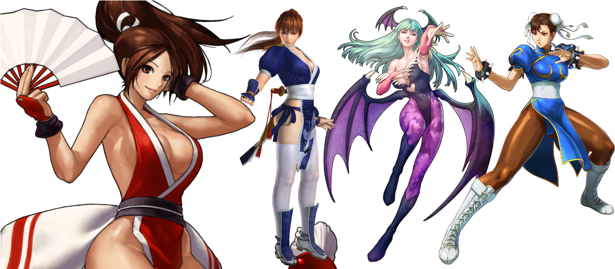 Juegospeleas Girls - Mai The King Of Fight (1280x545), Png Download