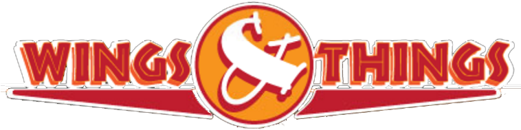 Logo Dark Logo - Wings And Things (757x195), Png Download