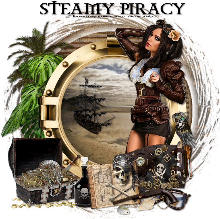 Pirate Treasure Box Life Size Replica (800x800), Png Download