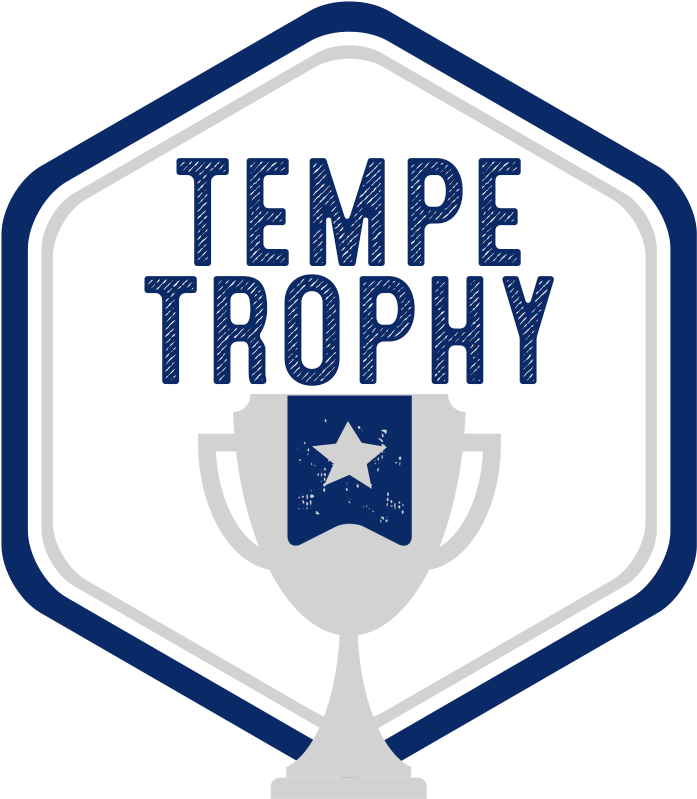 Flame Glass Award-small - Tempe Trophy (712x818), Png Download