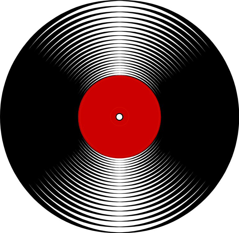 Phonograph Record Lp Record Phonograph Cylinder Gramophone - Vinyl Record Clipart (770x750), Png Download