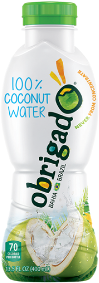 Find Recipes - Obrigado 100% Coconut Water - 33.8 Fl Oz (360x717), Png Download