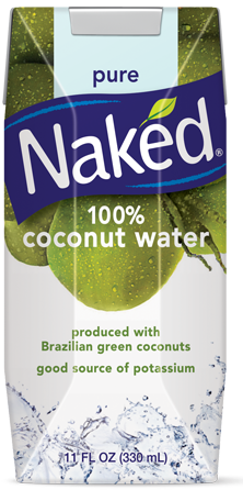 Credibility Costs - - Naked Coconut Water - 1 L Carton (250x500), Png Download