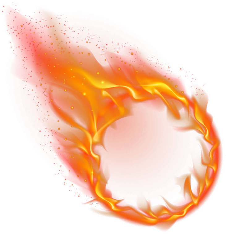 Fire Fireball Flames Flame Fireballs Effects Effect - Circulo De Fuego Png (1122x900), Png Download