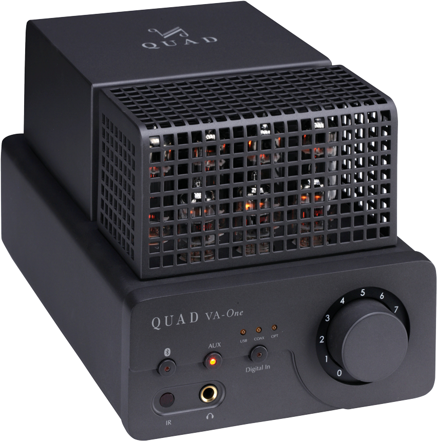 A Familiar Conversation Was Heard While Admiring The - Quad Va-one Valve Amplifier (1000x1047), Png Download