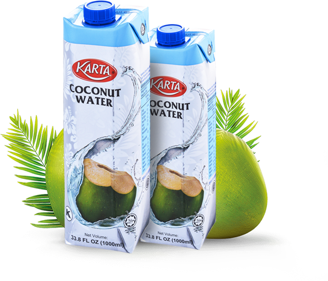Product Large - Karta Coconut Water (651x558), Png Download