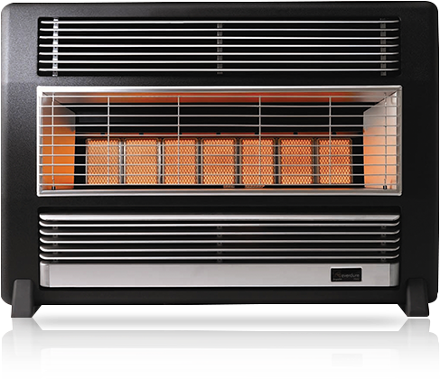Brigadier - Harvey Norman Gas Heaters (540x461), Png Download