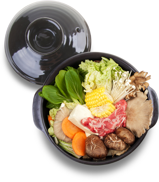 Japanese Food Png Free Download - Japanese Hotpot Png (572x629), Png Download