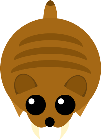 Sabertooth Tiger - Mope Io Sabertooth Tiger (500x500), Png Download